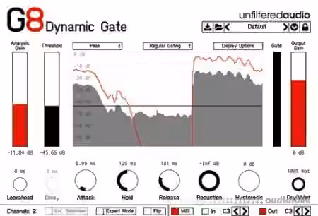 Unfiltered Audio G8 Dynamic Gate v1.3.1 CE / v1.3.0 [WiN, MacOSX]
