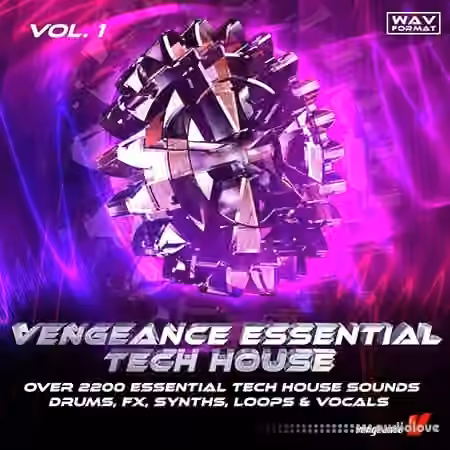 Vengeance Sample Pack Vengeance Essential Tech House Vol.1 [WAV]