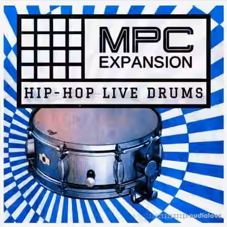 VVRAPED AKAI MPC Expansion Pack HIP-HOP Live Drums [MPC]