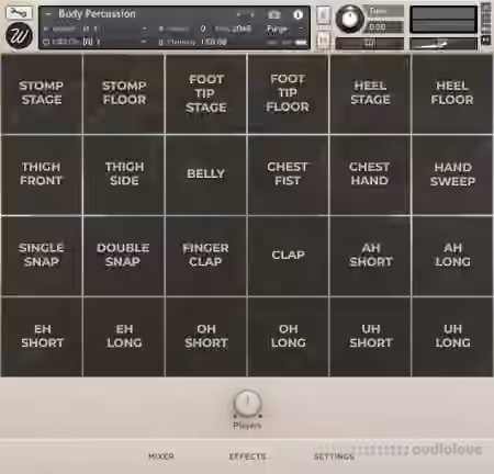 Wavesfactory Body Percussion [KONTAKT]