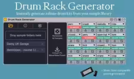 windward Drum Rack Generator v1.1.1 (Ableton Live 12.4+) [Max for Live]