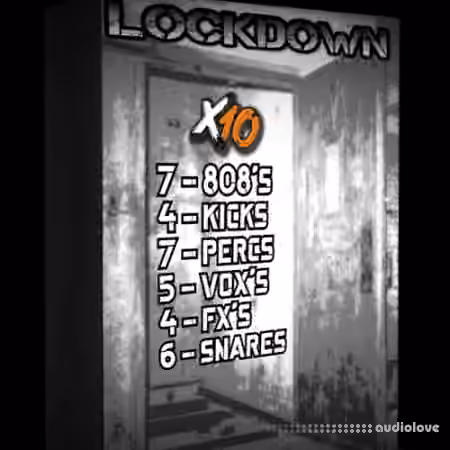 X10 Lockdown Drum Kit [WAV]